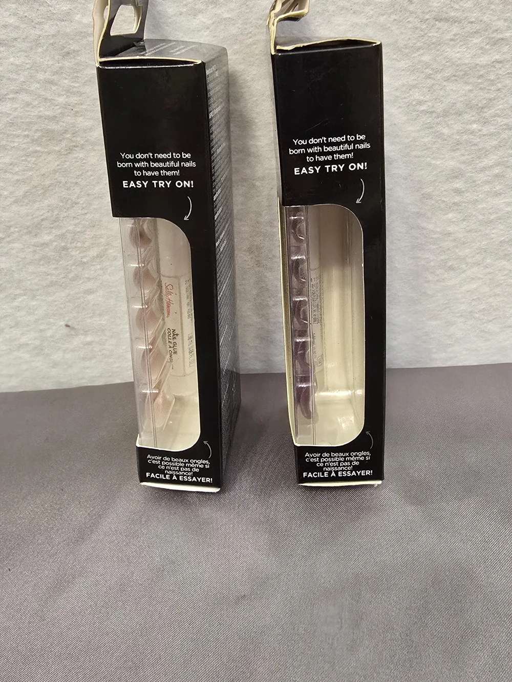 Sally Hansen Perfect Manicure Press-On Nails - Pink Star & Purple Gold Designs